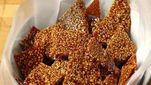 طرز تهیه پولکی بدون قند و رژیمی با زعفران + ترفندها