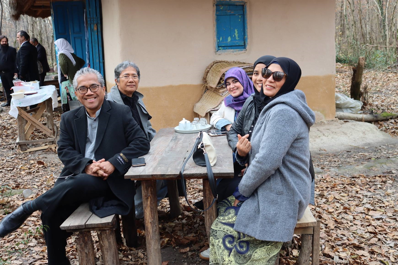 گزارش تصویری حضور سفرای خارجی در موزه میراث روستایی گیلان