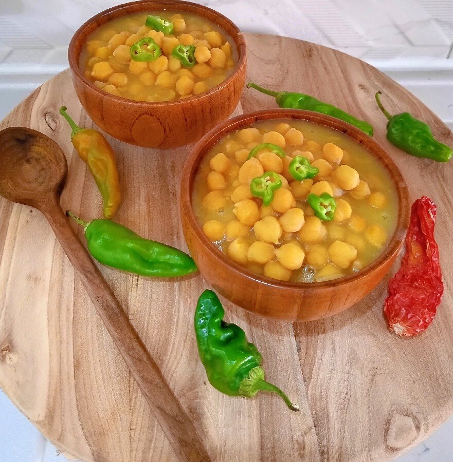 طرز تهیه نخود آب بدون گوشت یا لب لبی
