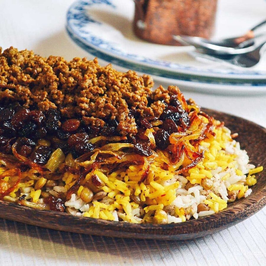 طرز تهیه عدس پلو با گوشت چرخ کرده ؛ یک غذای ساده و فوری