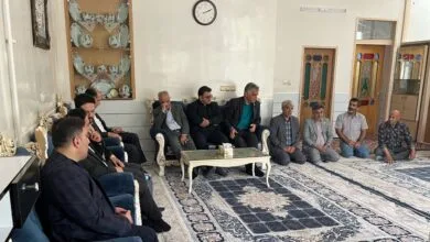 ابلاغ پیام قالیباف به خانواده پرستار شهیده