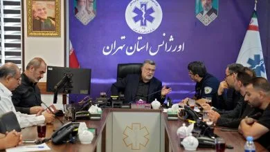 بازدید ظفرقندی از مرکز هدایت عملیات اورژانس تهران