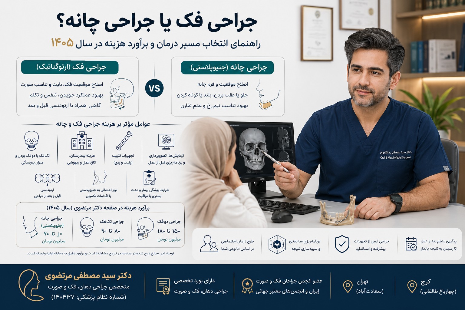دکتر سید مصطفی مرتضوی، متخصص جراحی دهان، فک و صورت