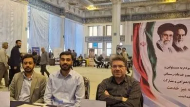 برپایی میز خدمت سازمان غذا و دارو در مصلی تهران