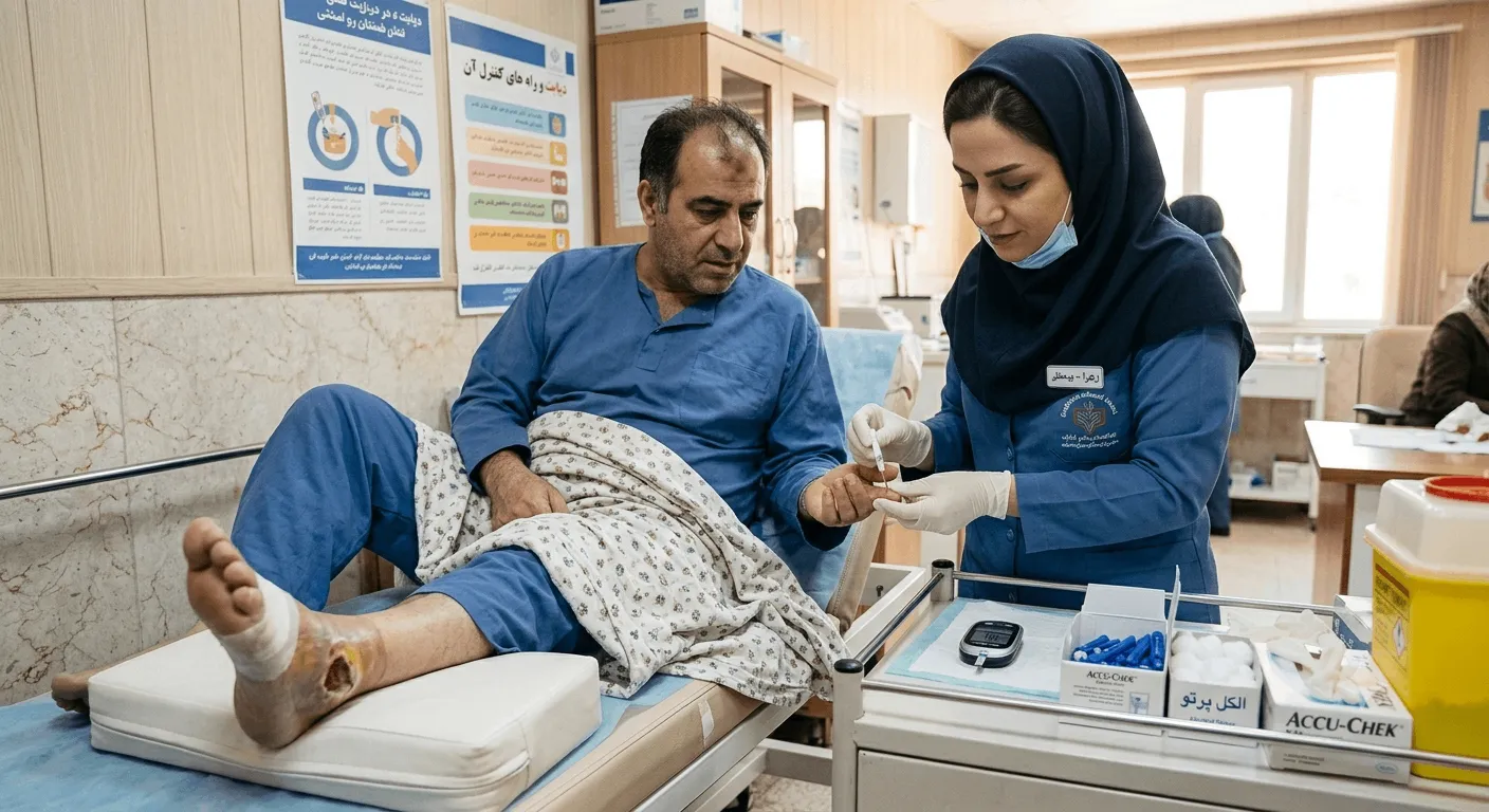 HbA1c چیست و چه ارتباطی با زخم پای دیابتی دارد؟